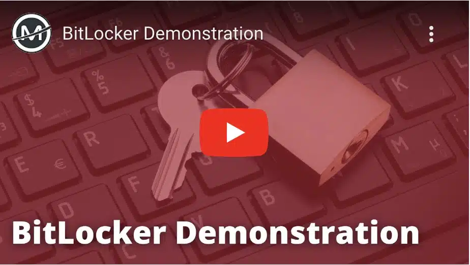 bitlocker maxtech university maxtech university bitlocker demonstration thumbnail